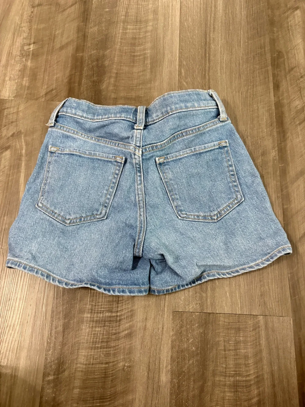 Old Navy Girls’ Light Blue Denim High-Rise Jean Shorts